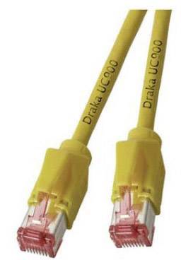 EFB RJ45 patchkabel S/FTP, Cat.6A, TM21, UC900, 1,5m, geel