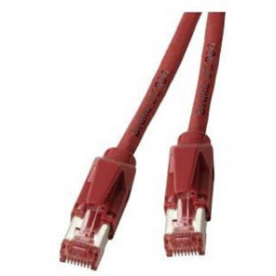 EFB RJ45 patchkabel S/FTP, Cat.6A, TM21, UC900, 1m, rood-0