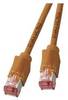 EFB Elektronik K8056.3 RJ45 Netwerkkabel, patchkabel CAT 6A S/FTP 3 m Oranje Vergulde steekcontacten 1 stuk(s)