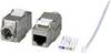 EFB Keystone Cat6A/RJ45/10GE Slank, metaal, zonder gereedschap