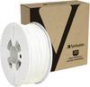 Verbatim 55058 VERBATIM Filament PETG 2.85 mm 1 kg Wit 1 stuk(s)