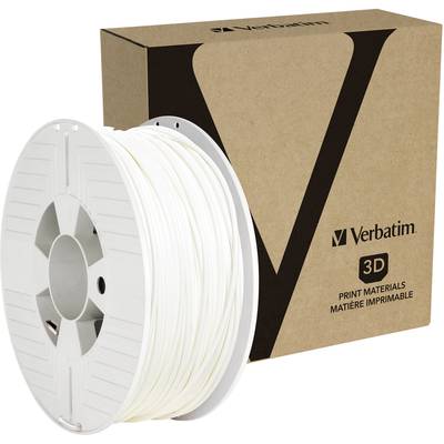 Verbatim 55058 Verbatim Filament PETG  2.85 mm 1 kg Wit  1 stuk(s)