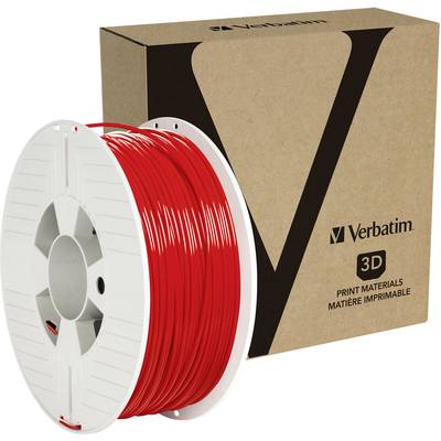 Verbatim 55061  Filament PETG  2.85 mm 1 kg Rood  1 stuk(s)