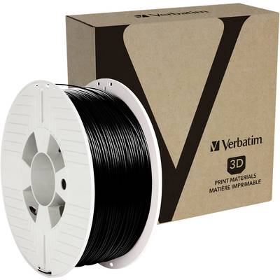 Verbatim 55052  Filament PETG  1.75 mm 1 kg Zwart  1 stuk(s)