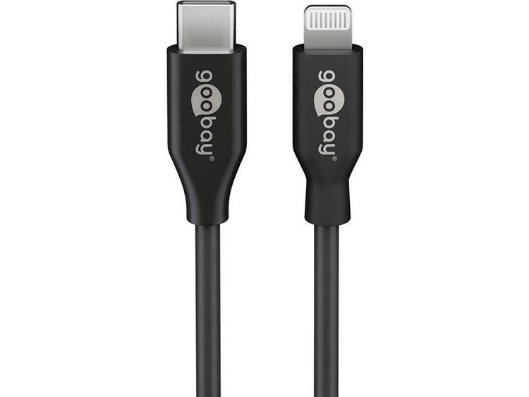 Goobay USB 2.0 Aansluitkabel 1.0 m Zwart