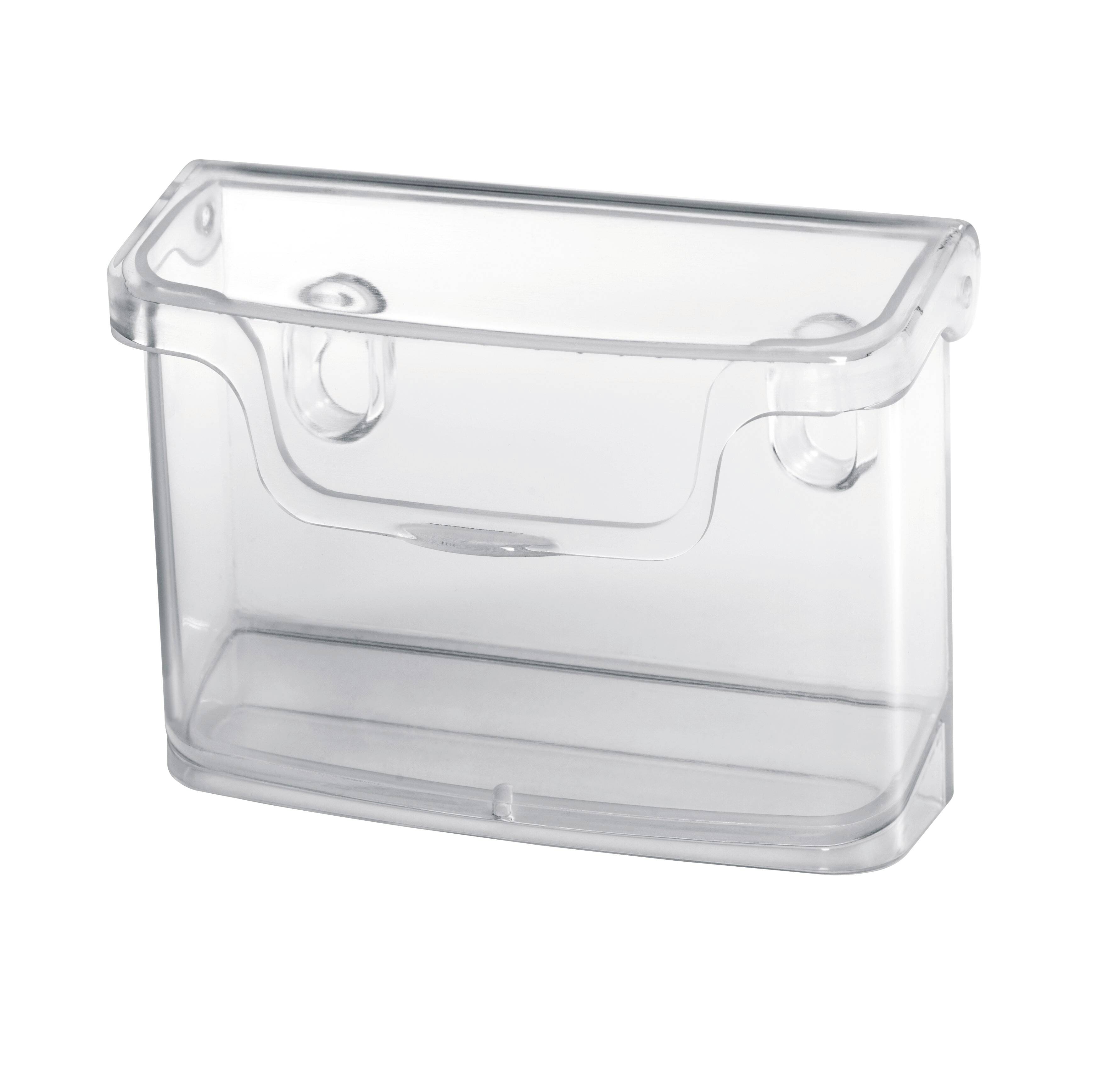 Sigel Visitekaart box acrylic Outdoor Aantal vakken:1 60 kaarten Transparant 1 stuk(s)