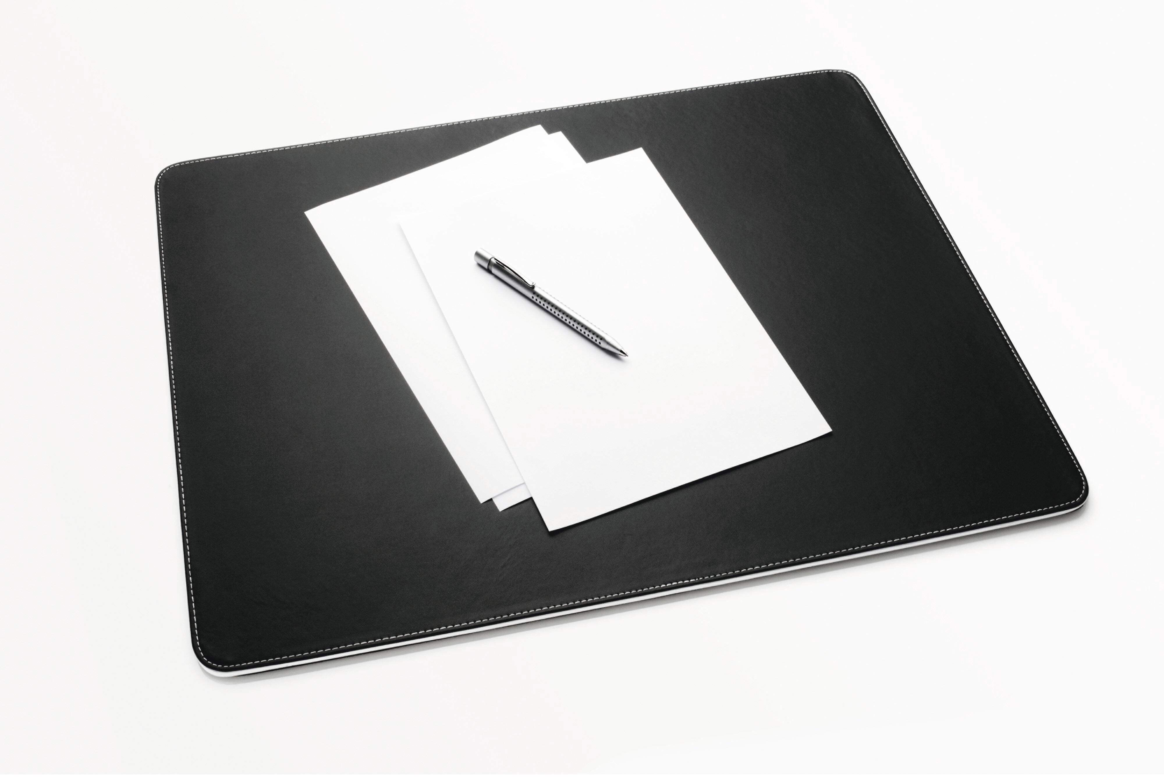 Sigel SA106 Bureau onderlegger Zwart, Wit (b x h) 60 cm x 45 cm 1 stuk(s) eyestyle®