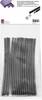 TRU COMPONENTS T1902CA031 Krimpkous assortiment Zwart 3 mm 1 mm Krimpverhouding:3:1 15 stuk(s)