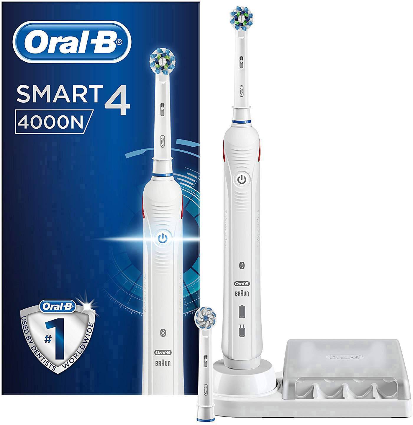 Oral-B Smart4 4000N Elektrische Tandenborstel Roterend / Oscillerend ...