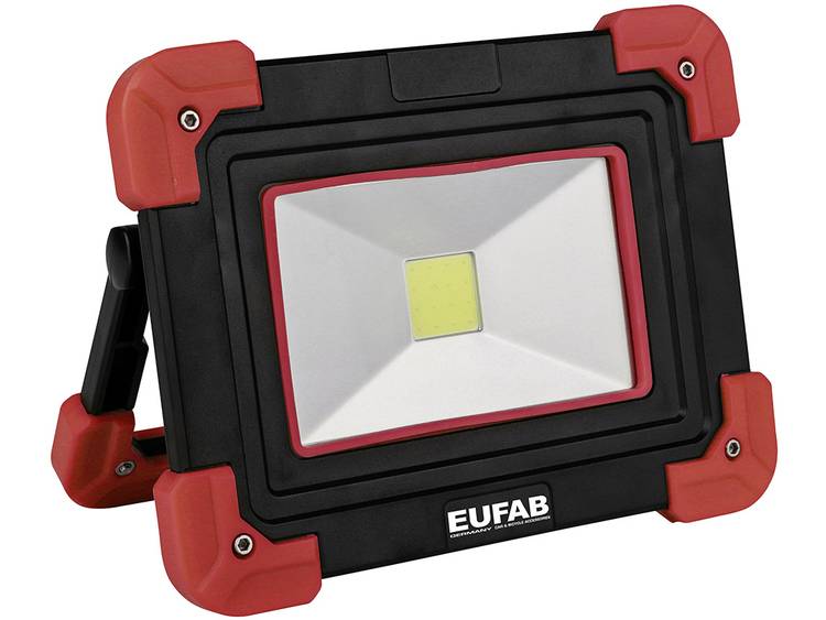 Eufab 13492 Werklamp COB-LED 5W Zwart, Rood LED 4 h