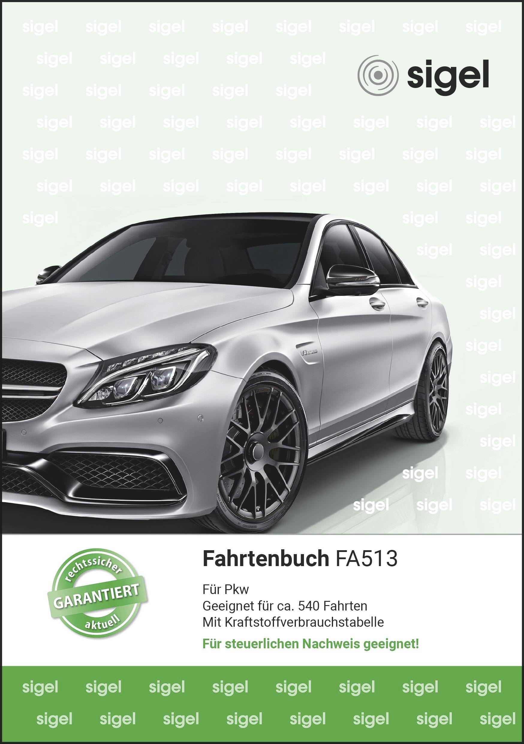 Sigel FA513 DIN A5 Ritregistratieboek Aantal paginas: 32 1 stuk(s)