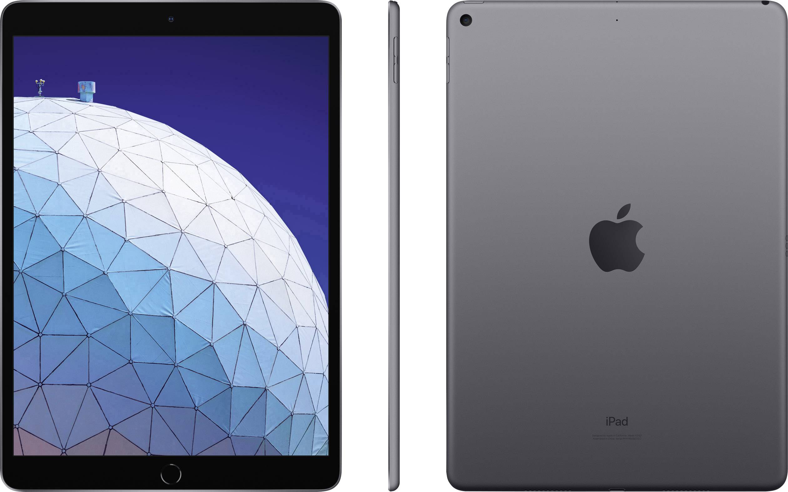 Apple iPad Air 3 WiFi 64 GB Spacegrijs iPad 26.7 cm (10.5 inch) iOS 12 2224 x 1668 pix | Conrad.be
