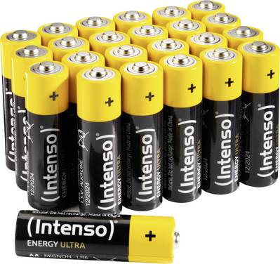 Intenso Energy-Ultra AA batterij (penlite) Alkaline  1.5 V 24 stuk(s)