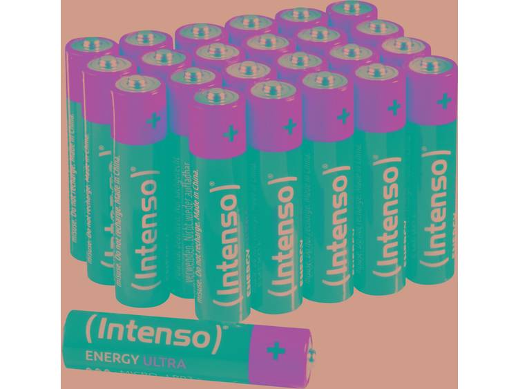 AAA batterij (potlood) Intenso Energy-Ultra Alkaline 1.5 V 24 stuks