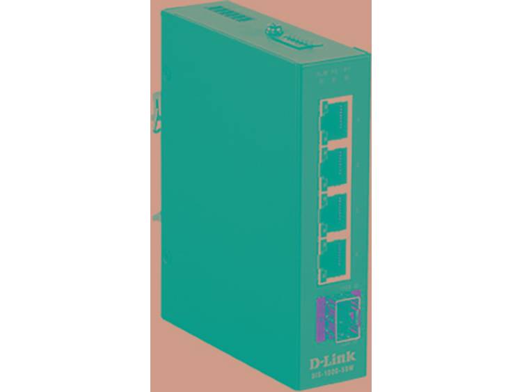 D-Link DIS-100G-5SW Netwerk switch RJ45-SFP 4+1 poorten
