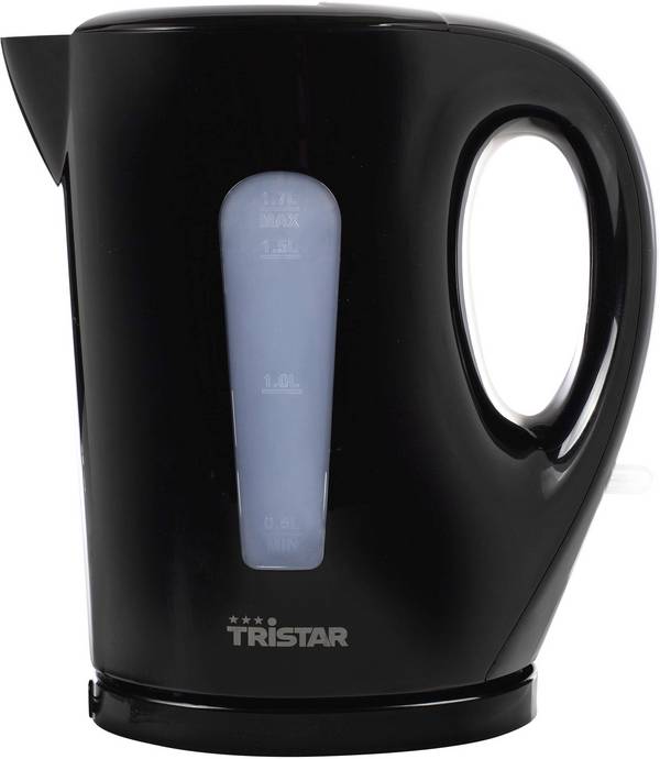Tristar WK-3384 Waterkoker Aantal/Volume: 1.7 l Zwart