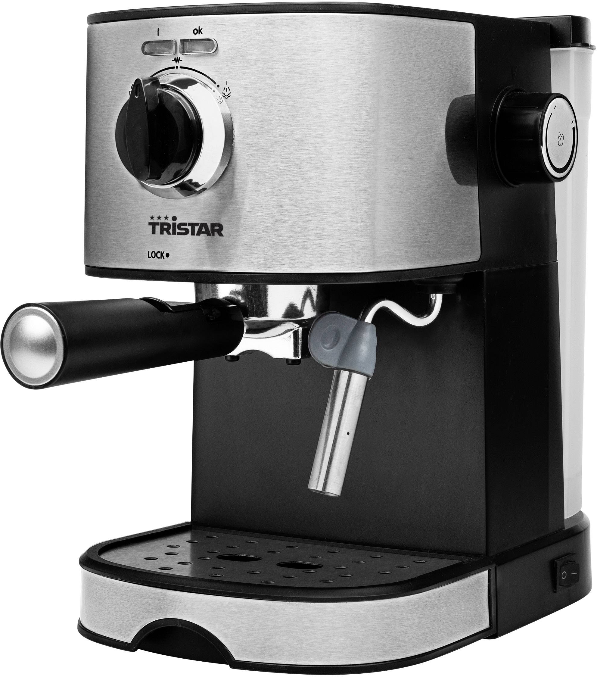 Tristar Espressomachine met filterhouder RVS, 750 W Conrad Electronic