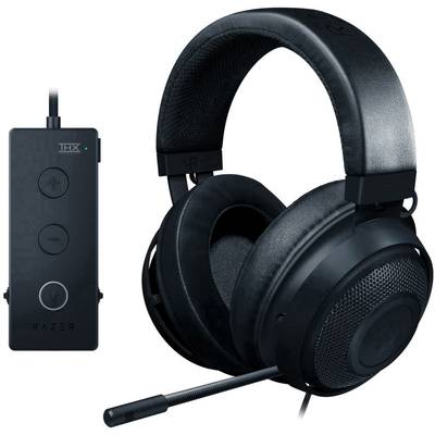 RAZER Kraken Tournament Edition Over Ear headset  Gamen Kabel Stereo Zwart  Volumeregeling, Microfoon uitschakelbaar (mu