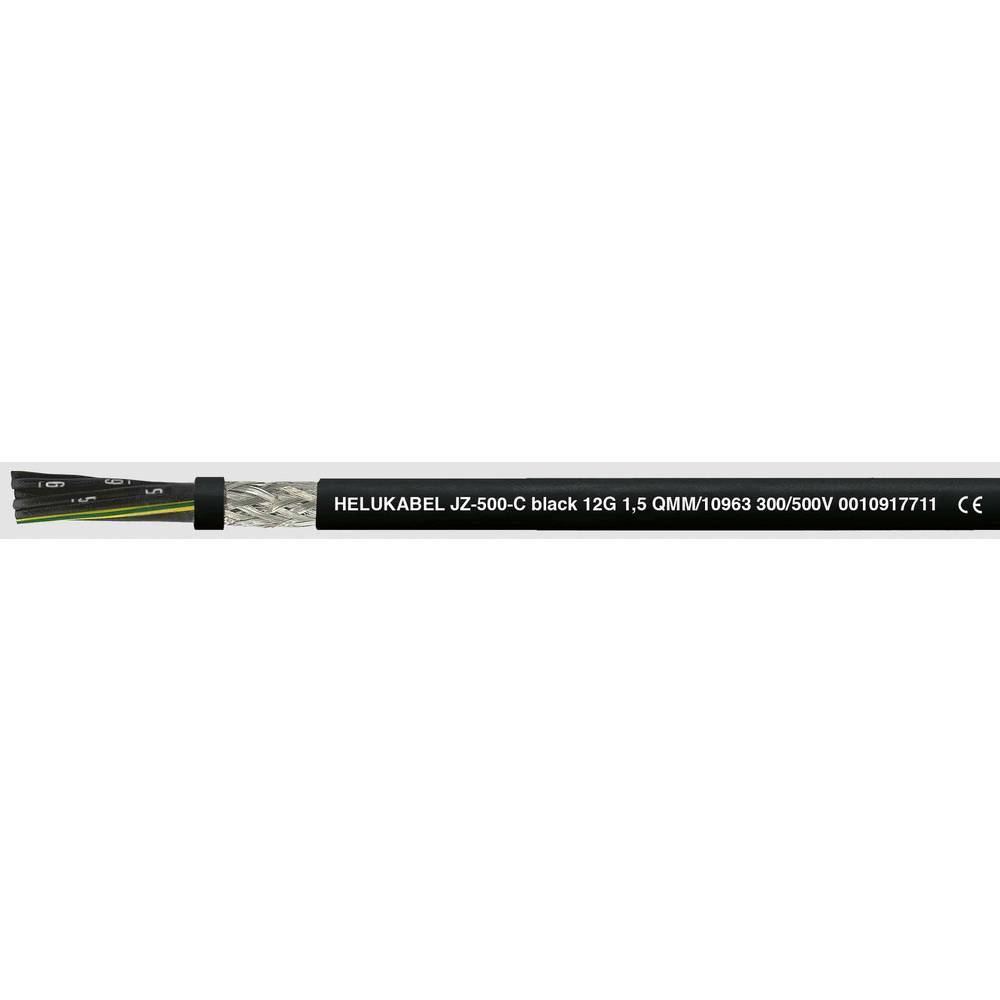 Helukabel JZ-500-C Black Stuurstroomkabel 3 G 1.50 mm² Zwart 10959-1000 1000 m
