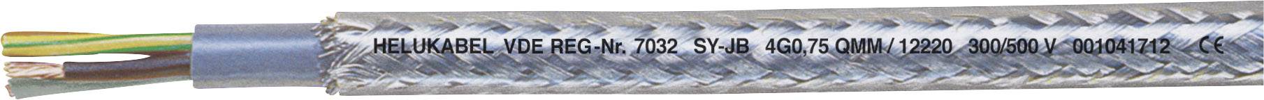HELU SY-JB Stuurstroomkabel 4 G 2.5 mm² Transparant 12279-500 500 m