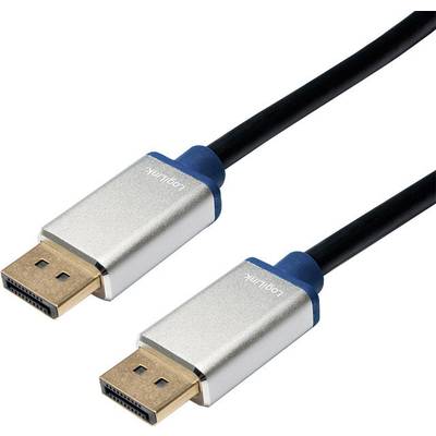 LogiLink BDPM20 DisplayPort-kabel DisplayPort Aansluitkabel DisplayPort-stekker, DisplayPort-stekker 2.00 m Zwart 
