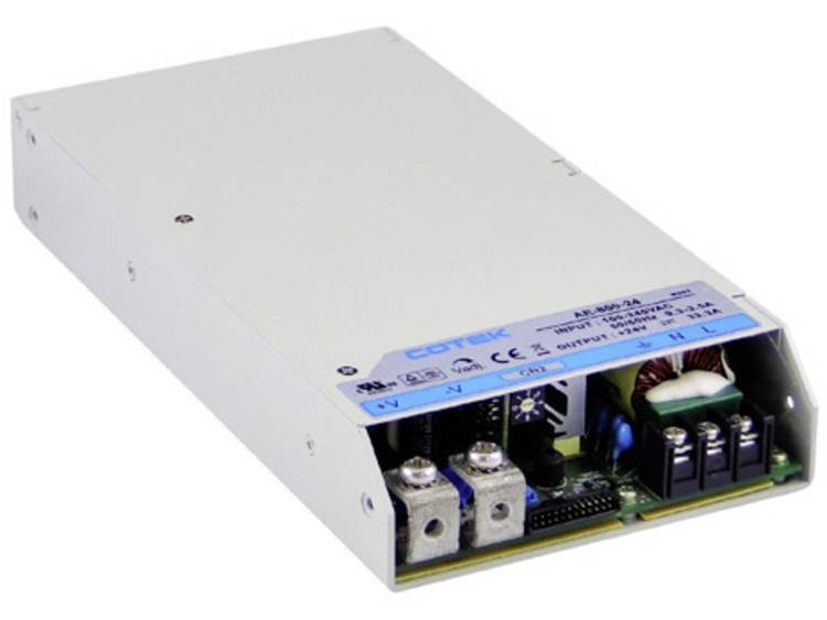 Dehner Elektronik AE 800-24 AC-DC inbouwnetvoeding 25.2 V-DC 33.5 A 800 W Gestabiliseerd, Uitgangssp