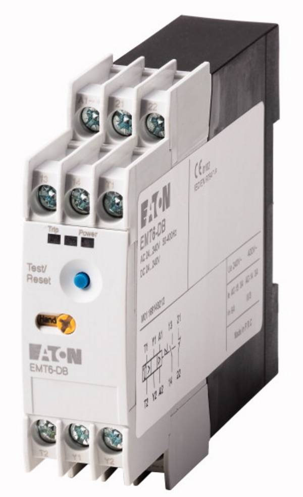 Eaton 066401 EMT6-DB(230V) Thermistor-motorbeveiligingsrelais Multifunctioneel 230 V/AC 1 stuk(s) 1x NC, 1x NO Piece