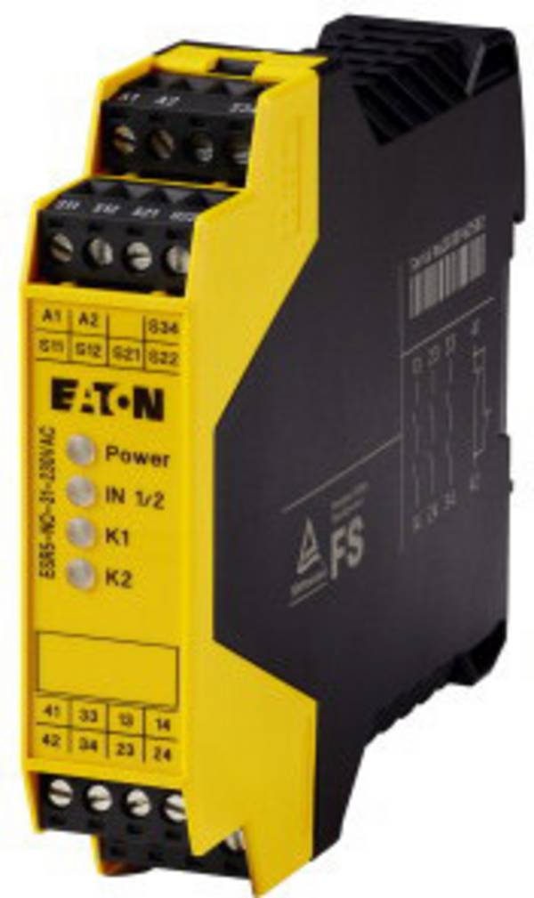Eaton ESR5-NO-31-230VAC Veiligheidsrelais Voedingsspanning (num): 230 V/AC (b x h x d) 22.5 x 99 x 114.5 mm 1 stuk(s)