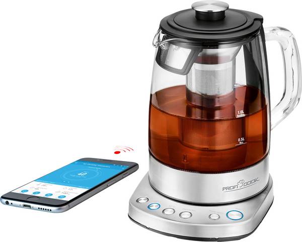 Profi Cook PC-WKS 1167 G Theekoker RVS, Glas