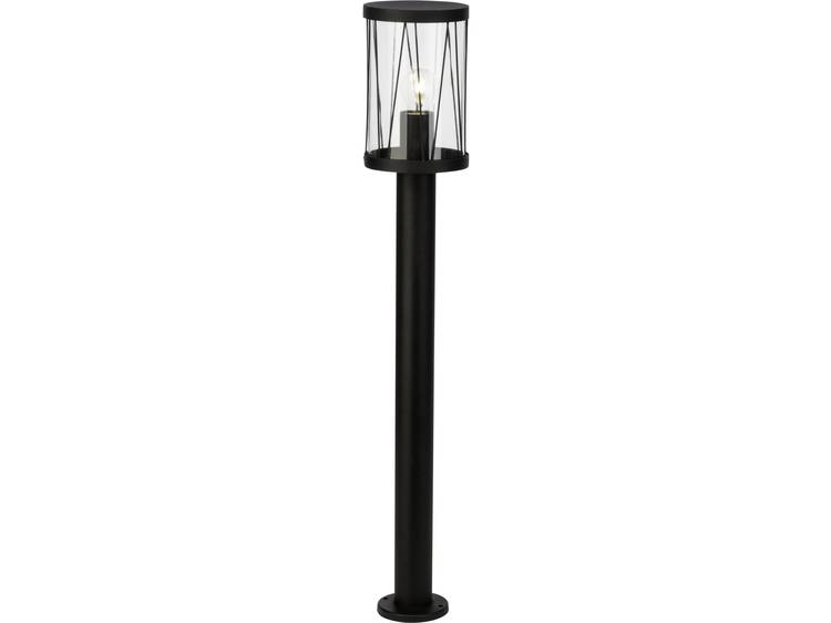 Staande buitenlamp LED E27 60 W Energielabel: Afh. van lamp (A++ E) Brilliant Reed 44686-63 Zwart (m