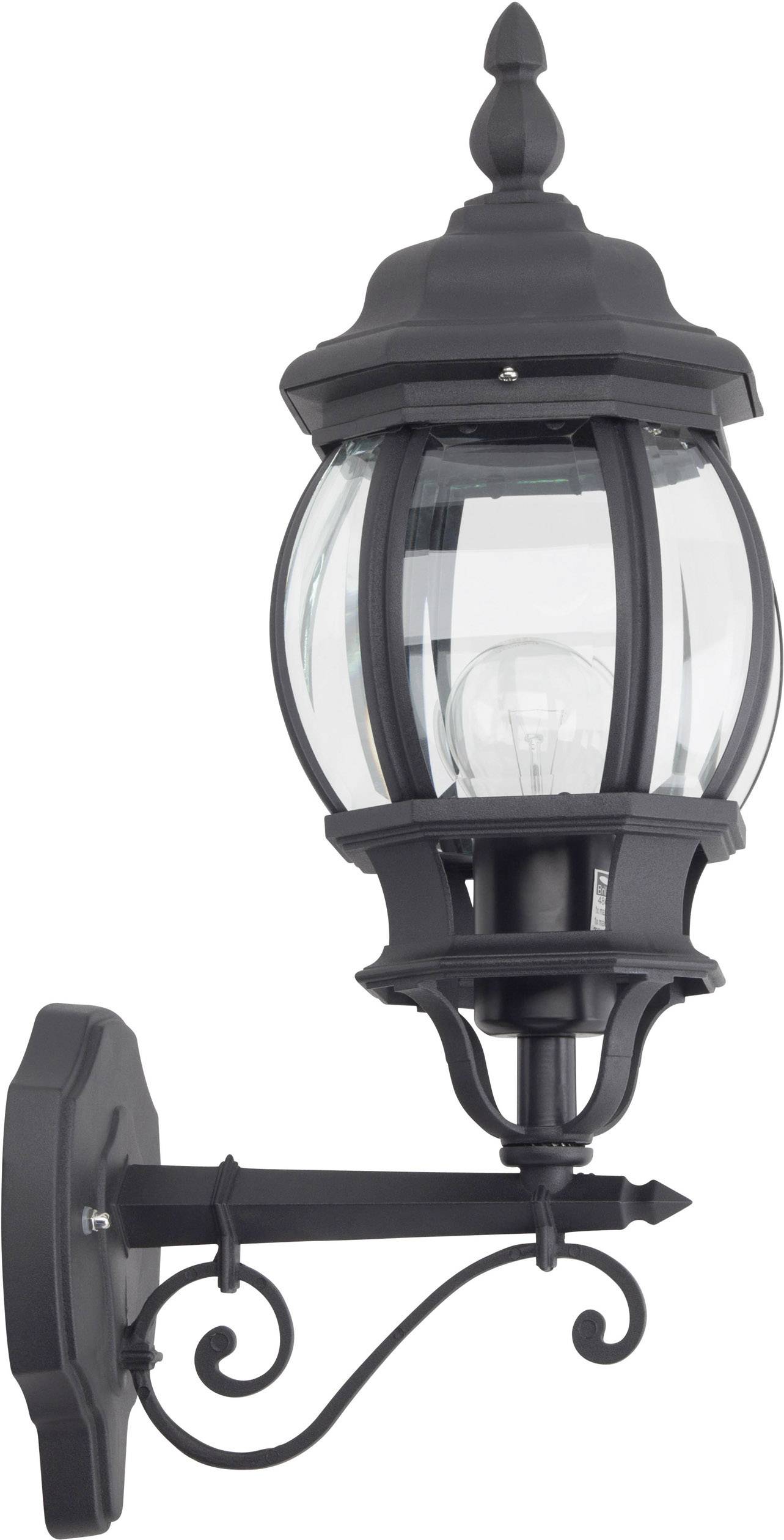 Brilliant Istria 48681/06 Buitenlamp (wand) LED E27 60 W Zwart