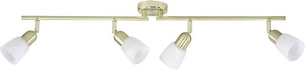 Brilliant Sofia 55331/18 Plafondspot LED E14  160 W Messing, Albast