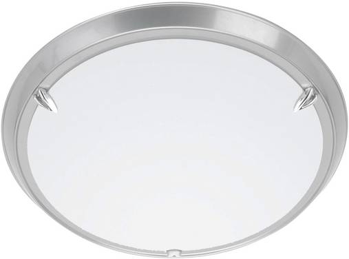 Brilliant 90288/11 Livorno Plafondlamp LED E27  60 W Titaan, Wit