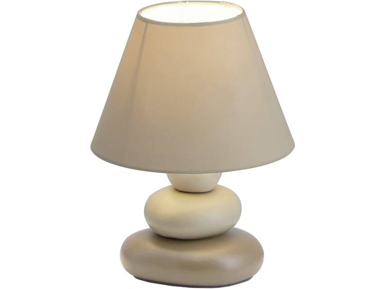 Tafellamp LED E14 40 W Energielabel: Afh. van lamp (A++ E) Brilliant Paolo 92907-20 Bruin