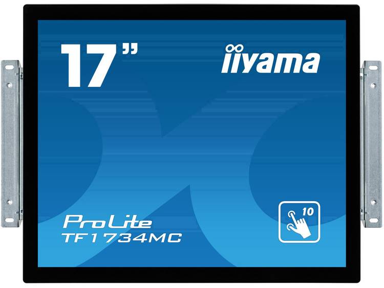 Iiyama ProLite TF1734MC-B6X touch screen-monitor 43,2 cm (17) 1280 x 1024 Pixels Zwart Multi-touch