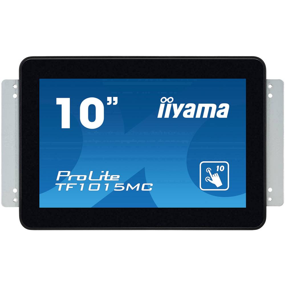 Image of Iiyama ProLite TF1015MC Monitor touch screen ERP: E (A - G) 25.7 cm (10.1 pollici) 1280 x 800 Pixel 16:10 25 ms VGA, HDMI ™, DisplayPort, Jack VA LED