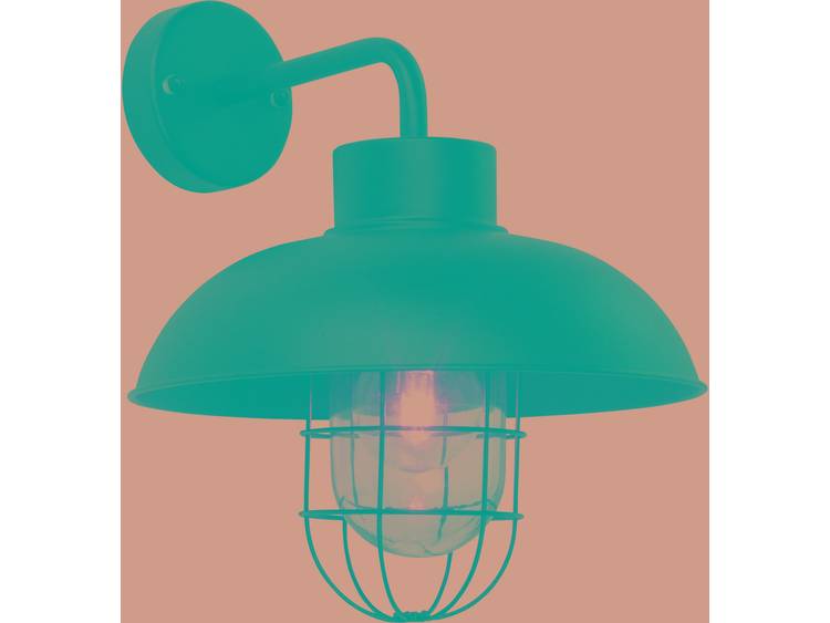Brilliant Portland 96297-06 Buitenlamp (wand) LED E27 60 W Energielabel: Afh. van lamp (A++ E) Zwart