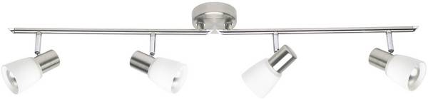 Brilliant Luca 35832/77 Plafondspot LED E14  160 W RVS, Chroom, Wit