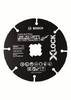 Bosch Accessories DISCO DA TAGLIO BOSCH X-LOCK D.125 LEGNO/PLASTICA 2608619284 Doorslijpschijf recht 125 mm 1 stuk(s) Hout met spijkers