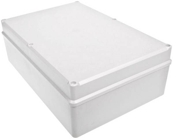 TRU COMPONENTS TC-7910776 Universele behuizing 283 x 193 x 96 ABS Grijs 1 stuk(s)
