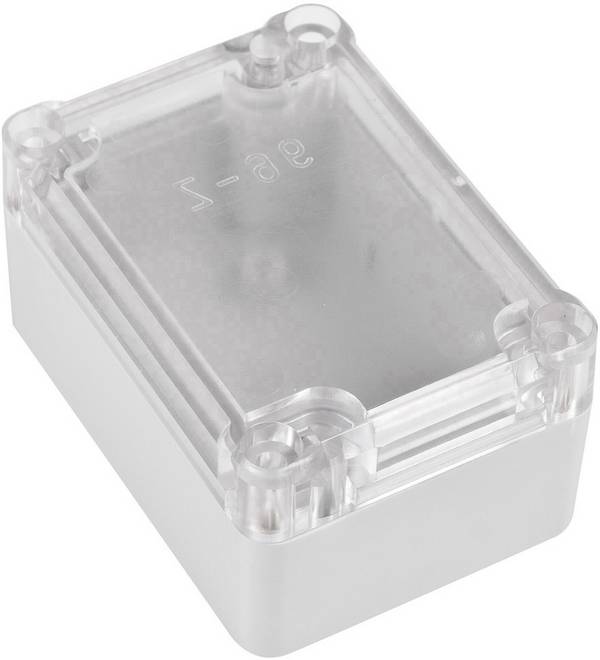 TRU COMPONENTS TC-7910844 Universele behuizing 70 x 50 x 37 ABS-PC Grijs 1 stuk(s)