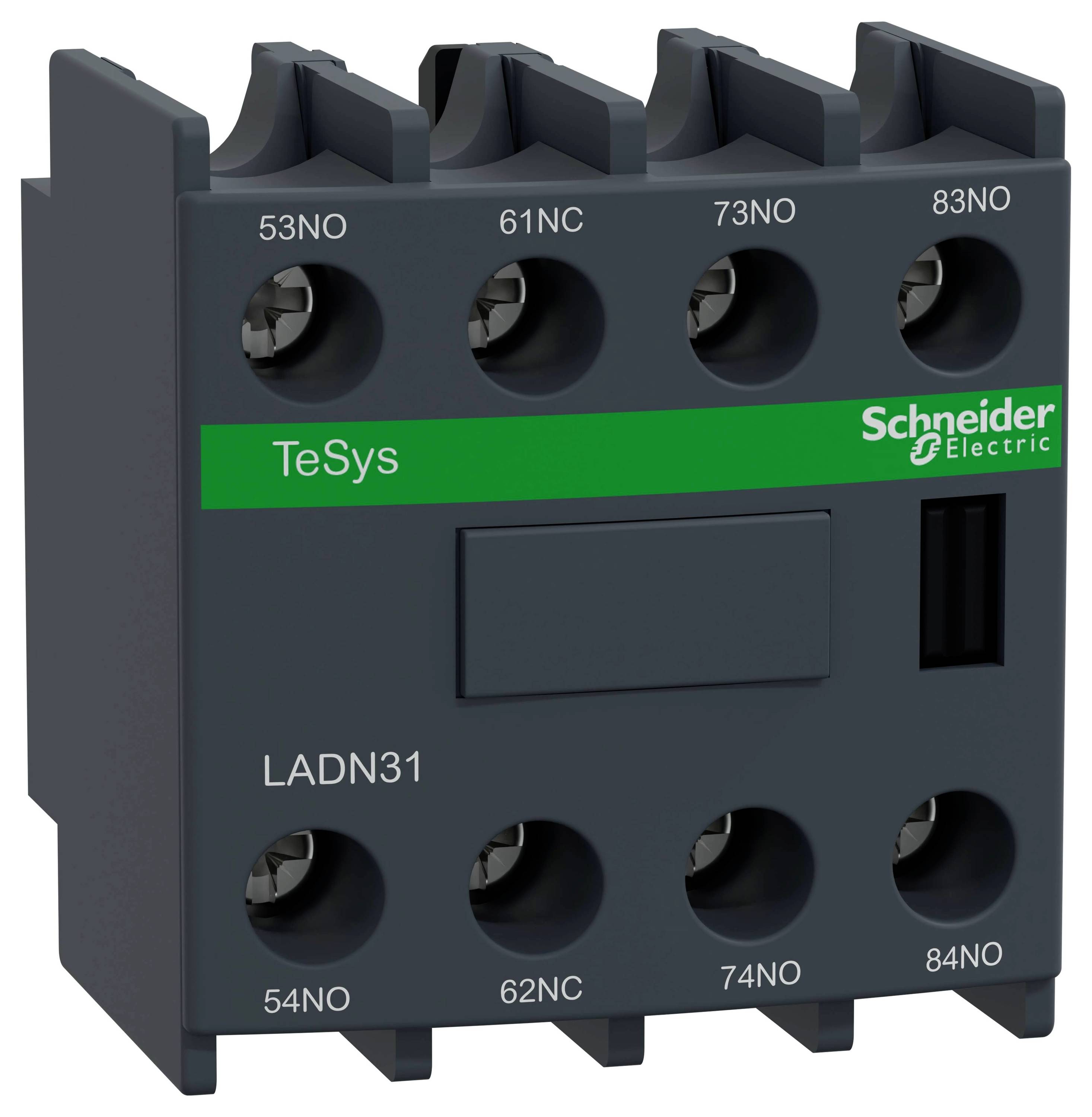 Schneider Electric LADN31 LADN31 Hulpschakelblok (l x b x h) 42 x 44 x 48 mm Meerdere kleuren 1 stuk(s) Piece-0