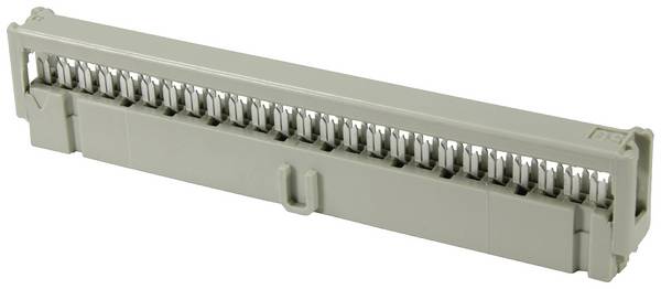 HARTING 09185506813 Female connector Rastermaat: 2.54 mm Totaal aantal polen: 50 Aantal rijen: 2 1 stuk(s)
