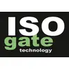 'ISO gate technology' staat in grote witte en groene letters op een zwarte achtergrond.