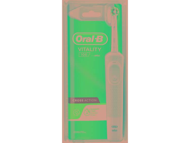 Oral-B Vitality 100 CrossAction white D100.413 Elektrische tandenborstel Roterend-oscillerend Wit