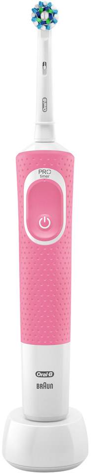 Jabeth Wilson compromis botsen Oral-B Vitality 100 CrossAction pink BOX 80312483 Elektrische tandenborstel  Pink, Wit | Conrad.nl