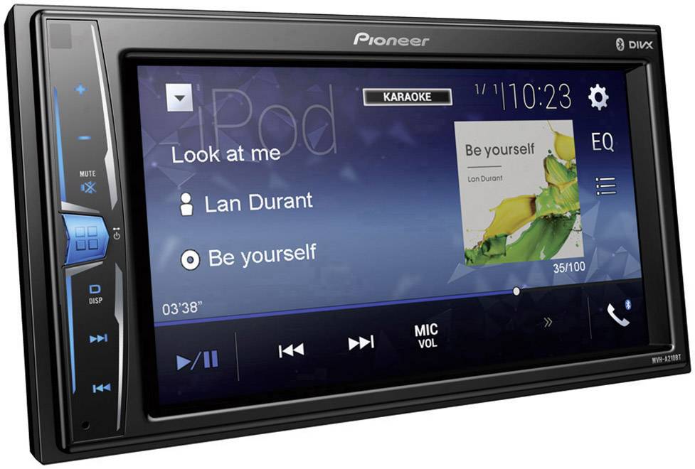 Pioneer mvh a210bt mirroring подключение iphone