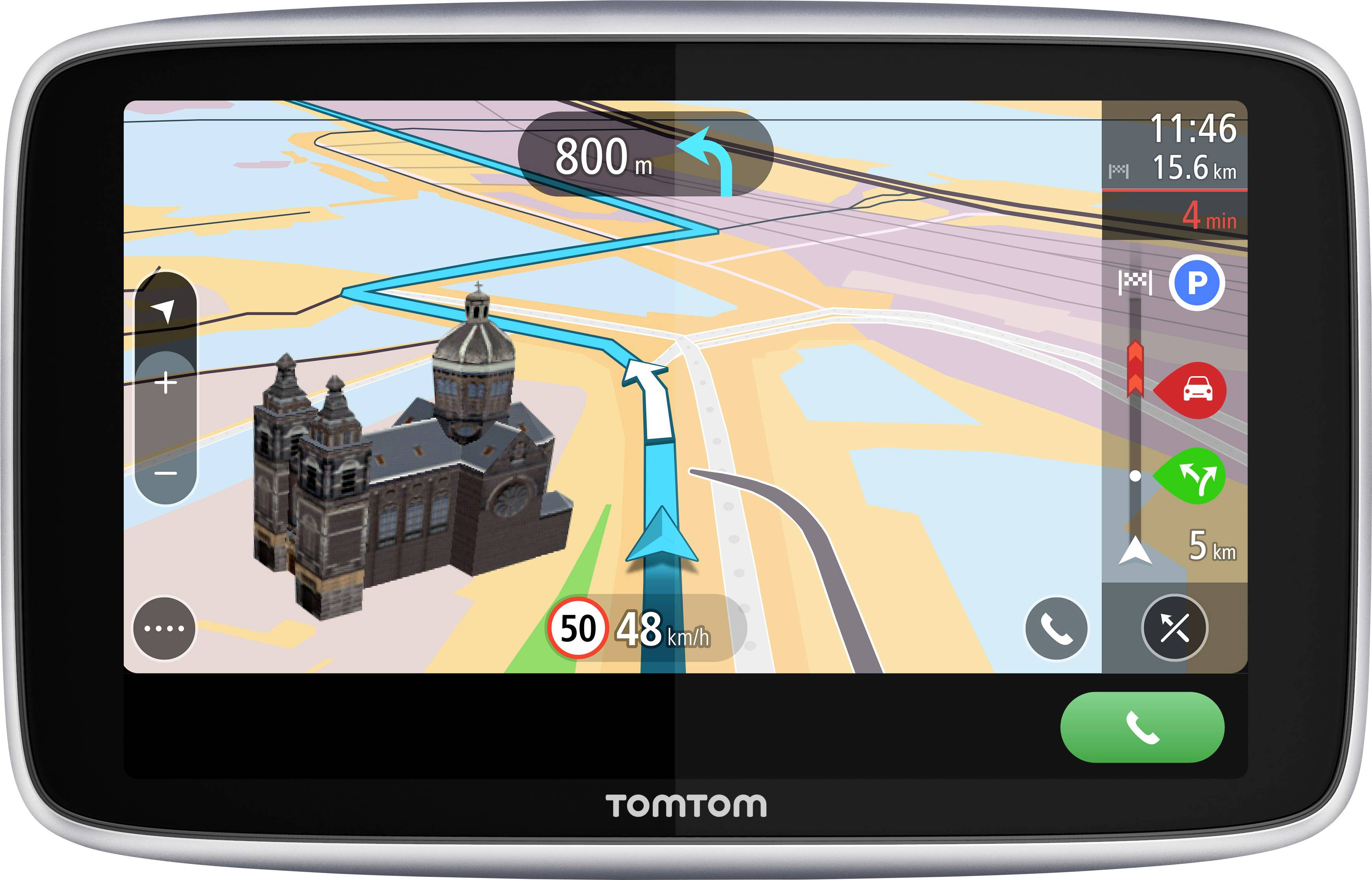 TomTom GO Premium 6" Navigatiesysteem 15.24 cm 6 inch Wereld Conrad.nl