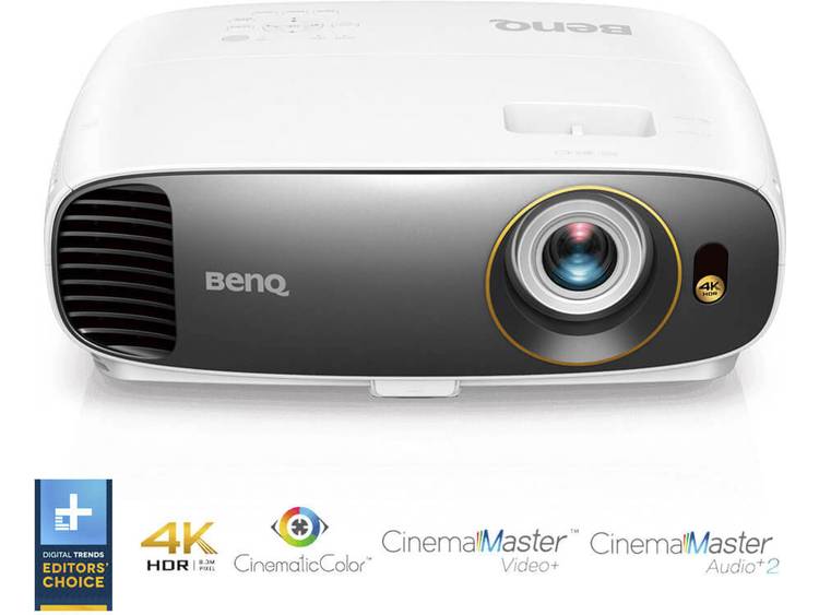 Benq W1720 beamer-projector 2000 ANSI lumens DLP 2160p (3840x2160) Desktopprojector Zwart, Wit