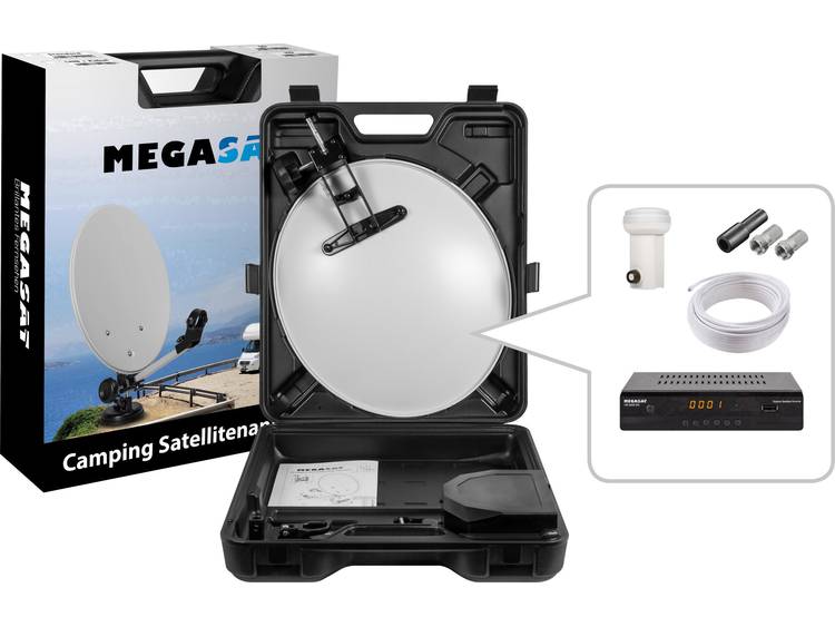 Megasat 9101628 satelliet antenne Zwart, Wit